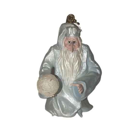Vintage "Santa Claus is Coming to Town" Winter Warlock ClipOn Christmas Ornament - Picture 2 of 5